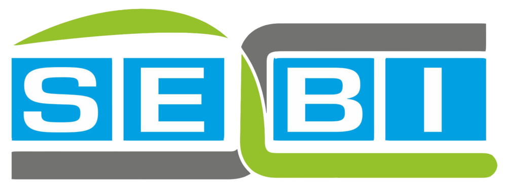 Logo SEBI, equipement de blanchisserie industrielle
