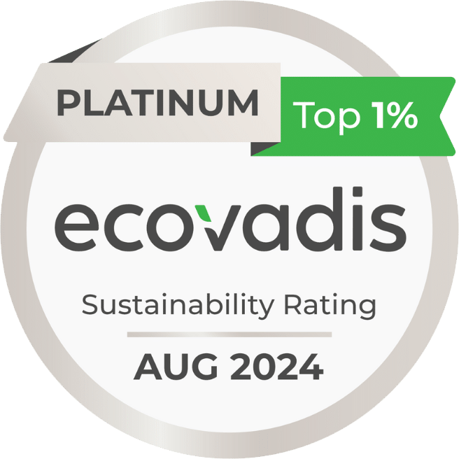Label Ecovadis 2024 Goupe Sebi Blanchisserie cuisines